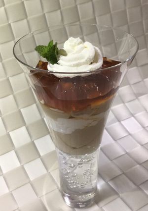 大きく作って取り分ける☆紅茶のプリン-レシピのメイン写真