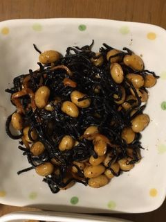シミうま!ひじきと大豆の煮物-レシピのメイン写真