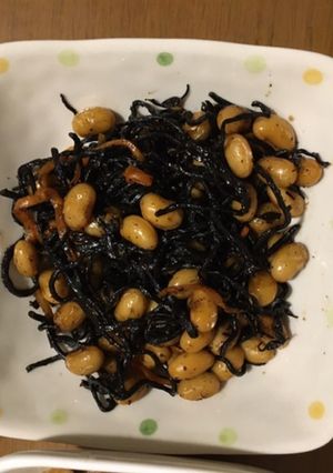 シミうま！ひじきと大豆の煮物-レシピのメイン写真