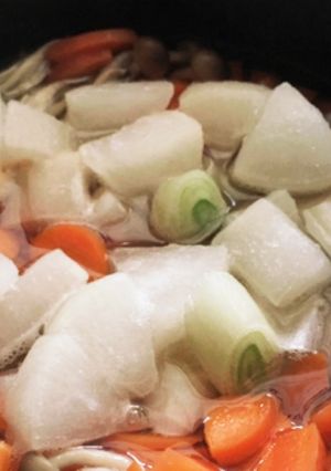 ７日ダイエット☆人参と大根としめじの煮物-レシピのメイン写真