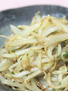 ダイエットにも! ラーメン風もやし炒め-レシピのメイン写真