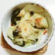 ナスとジャガイモとチーズ焼き