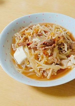 簡単10分もやし肉豆腐☆-レシピのメイン写真
