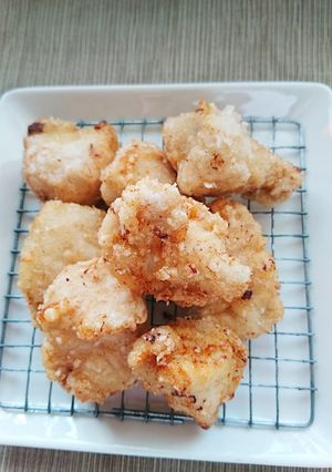 実験！2日寝かせたむね肉の唐揚げ〜-レシピのメイン写真