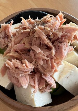 しゃきふわ豆腐サラダ-レシピのメイン写真