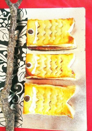 こどもの日に♪こいのぼりのパイ-レシピのメイン写真