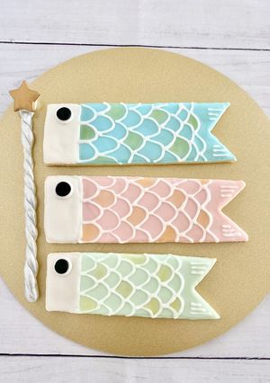 こどもの日に鯉のぼりクッキー-レシピのメイン写真