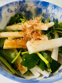 大根と三つ葉の梅ポン和え-レシピのメイン写真