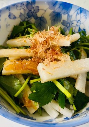 大根と三つ葉の梅ポン和え-レシピのメイン写真