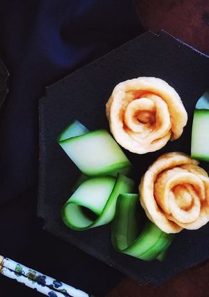 薔薇饅頭-レシピのメイン写真