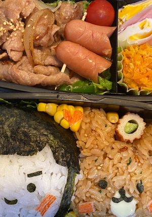 旦那さんお弁当⑥こどもの日ver-レシピのメイン写真