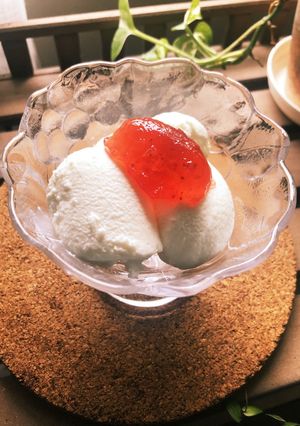 ヨーグルトババロア-レシピのメイン写真