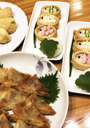 子供の日に★柏餅風おにぎり-レシピのメイン写真