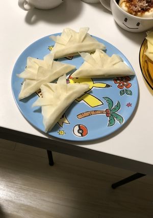 子供の日★かぶとチーズ春巻き-レシピのメイン写真