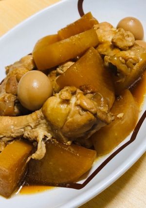 疲労回復！！鶏肉と大根のサッパリ煮-レシピのメイン写真