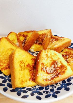口溶けふわクシュ✿フレンチトースト-レシピのメイン写真