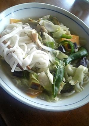 アレルギーでも大丈夫！野菜汁ビーフン-レシピのメイン写真