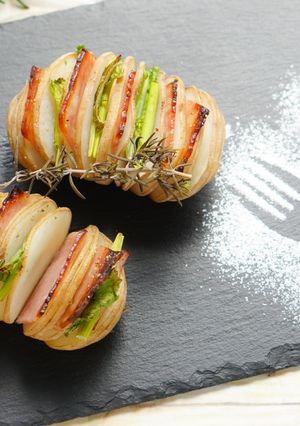 ハッセルバックロースト-レシピのメイン写真
