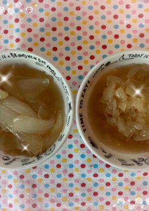 新玉ねぎのあごだししょうゆ漬け-レシピのメイン写真
