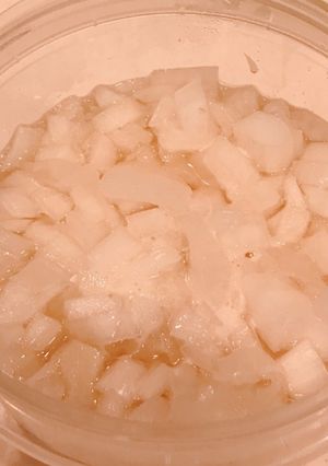新玉ねぎで、レンチンで辛味抑えた酢玉ねぎ-レシピのメイン写真