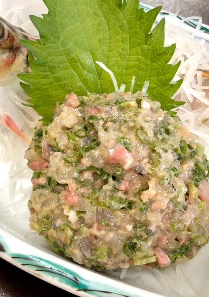 箸が止まらない！　鯵のなめろう-レシピのメイン写真