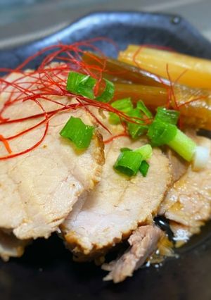しっとりコク旨♪　焼き煮豚-レシピのメイン写真