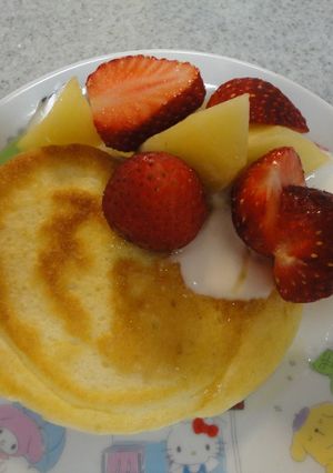 どんどん混ぜるだけパンケーキ-レシピのメイン写真