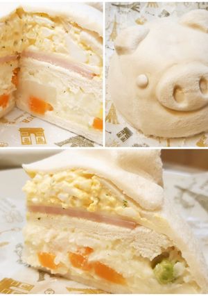 子供の日に!Big Pig サンドイッチ-レシピのメイン写真