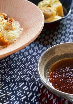 さっぱりレモン素麺ダレ-レシピのメイン写真
