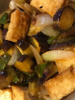 厚あげと野菜の黒酢炒め-レシピのメイン写真