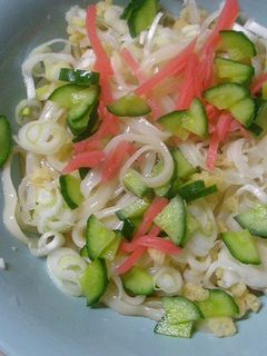 きゅうりde冷やしうどん-レシピのメイン写真
