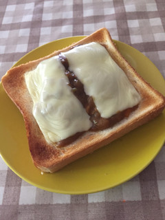 簡単カレートースト♡-レシピのメイン写真