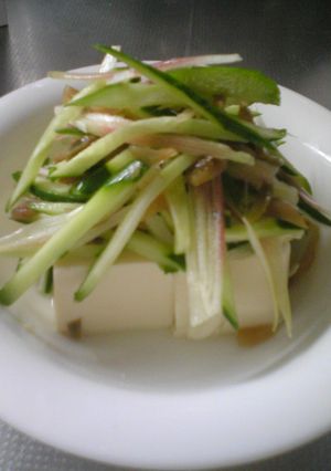 簡単おいしい♪中華風冷奴-レシピのメイン写真