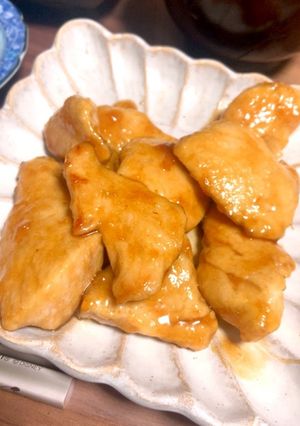 鶏胸肉で照り焼きチキン-レシピのメイン写真