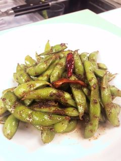 ビールで乾杯!枝豆 ペペロンチーノ -レシピのメイン写真