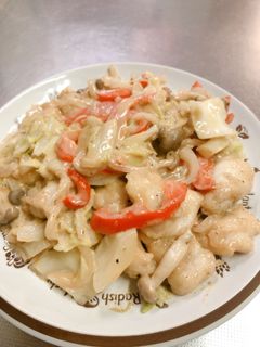 鶏胸肉のオイマヨ炒め-レシピのメイン写真