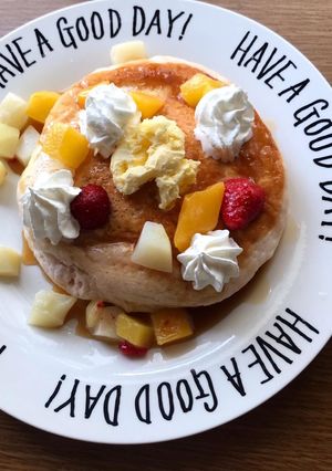 フライパンでOK！盛れるパンケーキ！-レシピのメイン写真