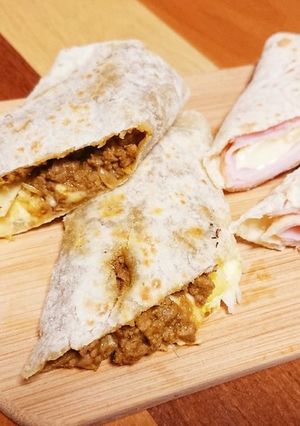 冷蔵庫の食材で☆簡単お手軽『ブリトー』-レシピのメイン写真