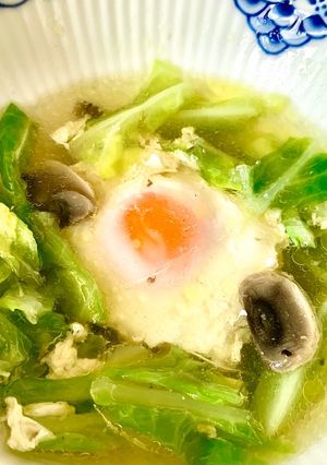 春キャベツの巣篭もり-レシピのメイン写真