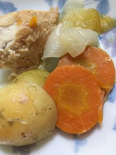 炊飯器でチキンと野菜のポトフ!幼児食にも-レシピのメイン写真
