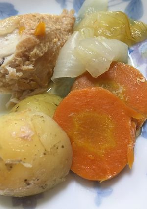 炊飯器でチキンと野菜のポトフ!幼児食にも-レシピのメイン写真