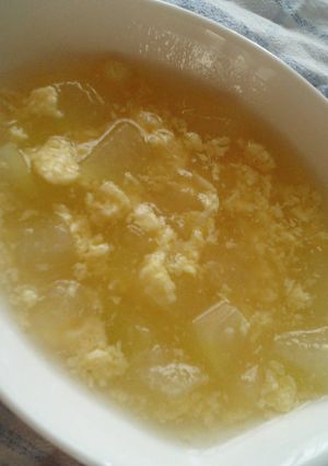 ё季節の野菜。冬瓜のとろ～りスープё-レシピのメイン写真