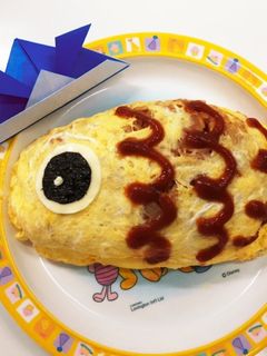オムライス(鯉のぼり)-レシピのメイン写真