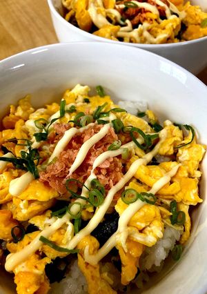 シャケマヨたま丼-レシピのメイン写真