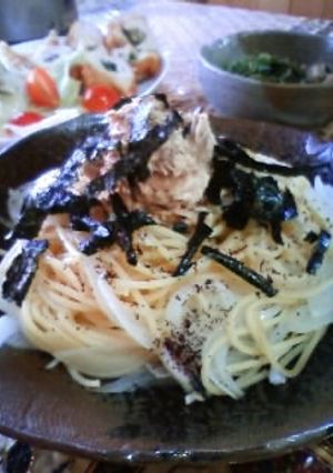 簡単和のパスタ-レシピのメイン写真