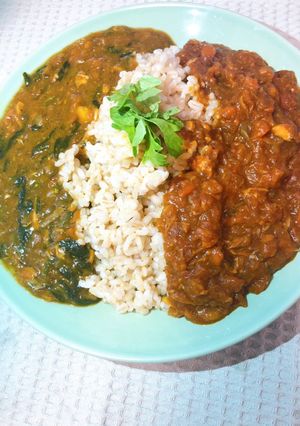簡単！ほうれん草とサバ缶のバターカレー-レシピのメイン写真