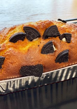 バナナオレオパウンドケーキ-レシピのメイン写真
