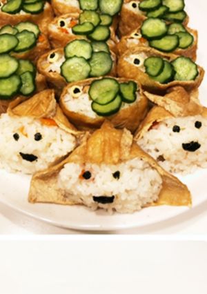 兜おいなりさん、鯉のぼりおいなりさん-レシピのメイン写真