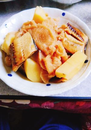 身欠きにしんと寒干し大根とじゃが芋の煮物-レシピのメイン写真