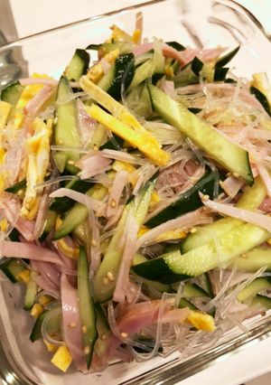 味付け簡単！中華風春雨サラダ-レシピのメイン写真